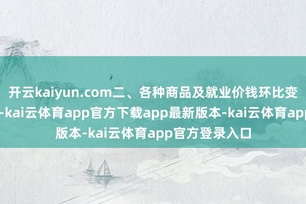 开云kaiyun.com　　二、各种商品及就业价钱环比变动情况　　10月份-kai云体育app官方下载app最新版本-kai云体育app官方登录入口